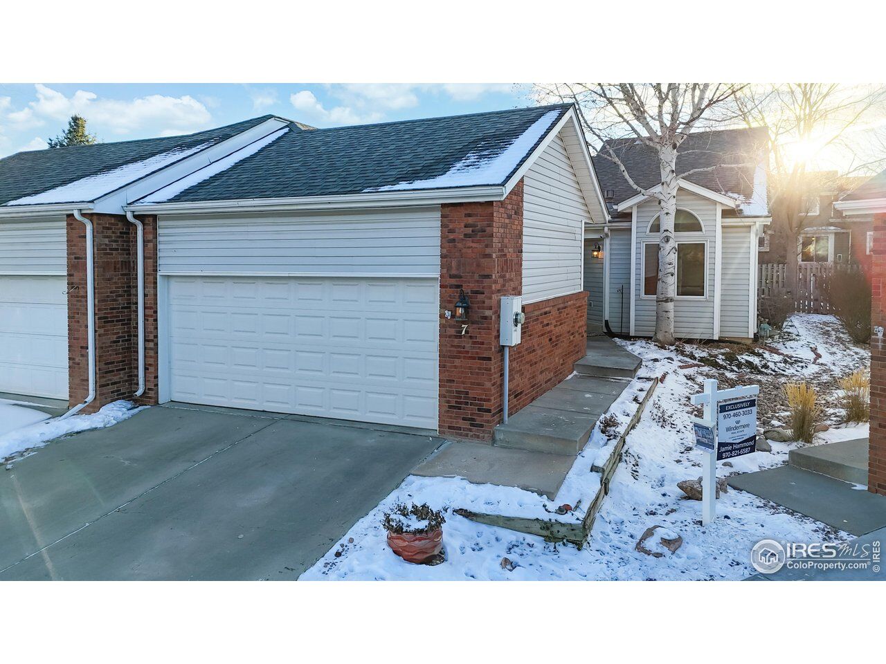 Property Photo: 1136 Wabash St 7 CO 80526