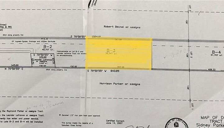 Property Photo:  Highway 23 Highway  LA 70037 