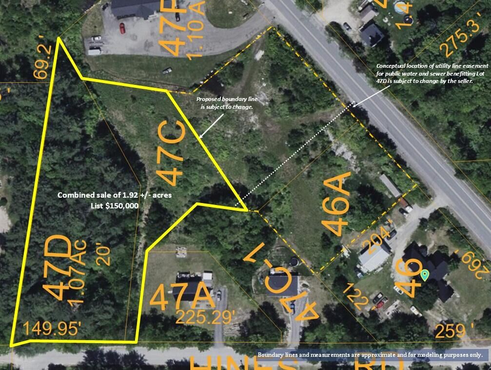 Property Photo:  47C & D Hines Road  ME 04230 