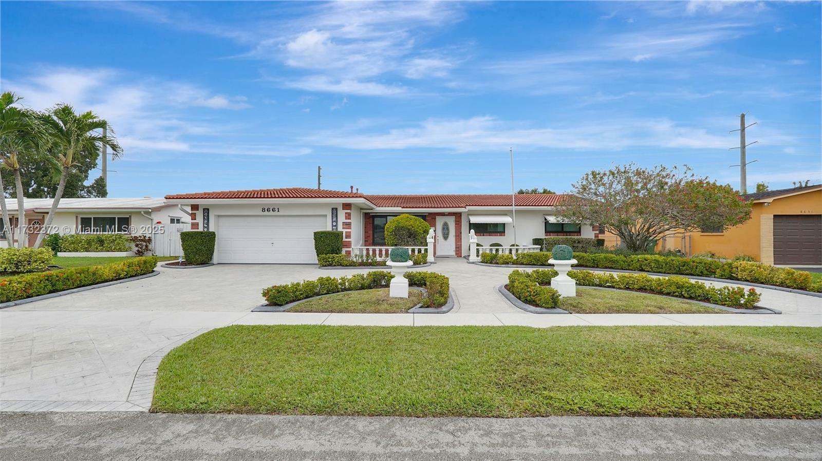 Property Photo:  8661 NW 24th Ct  FL 33024 