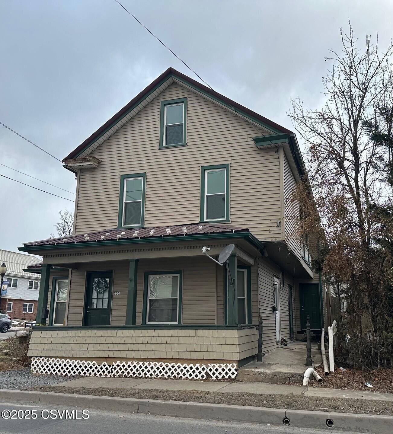 Property Photo: 205-1/2 Water Street PA 17857