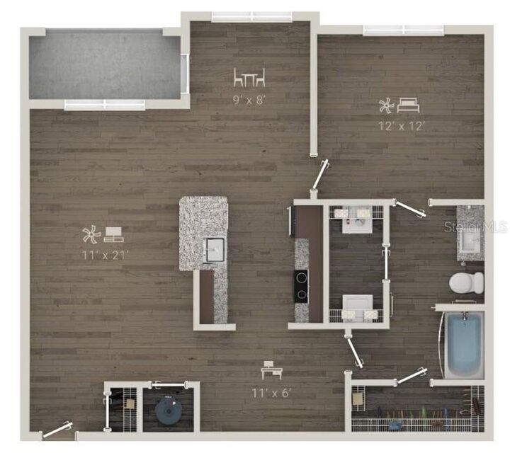 Property Photo: 1420 Lakefront Drive 6213 FL 34240