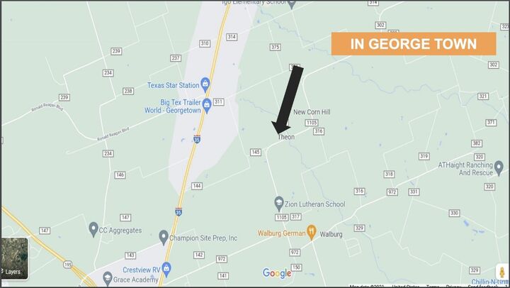 Property Photo:  Tbd Fm 1105 & Cr 388  TX 78626 