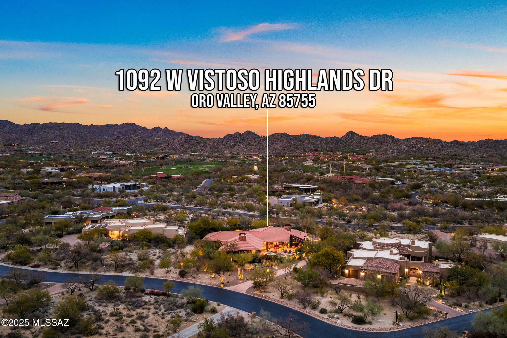 Property Photo:  1092 W Vistoso Highlands Drive  AZ 85755 