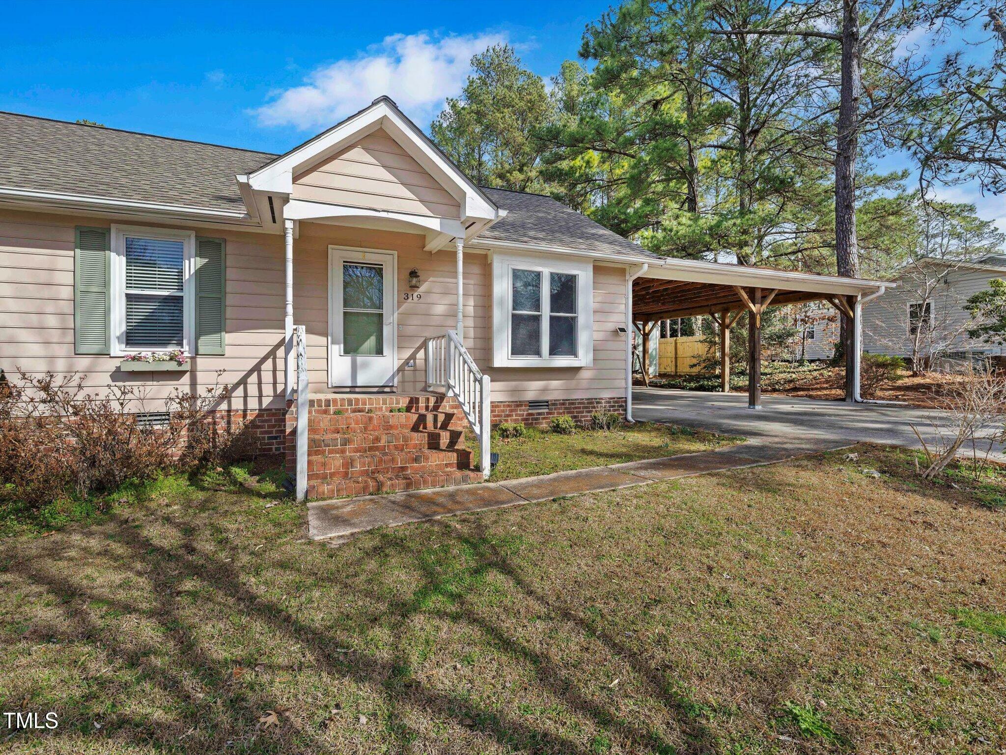 Property Photo:  319 Forest Lane  NC 27591 