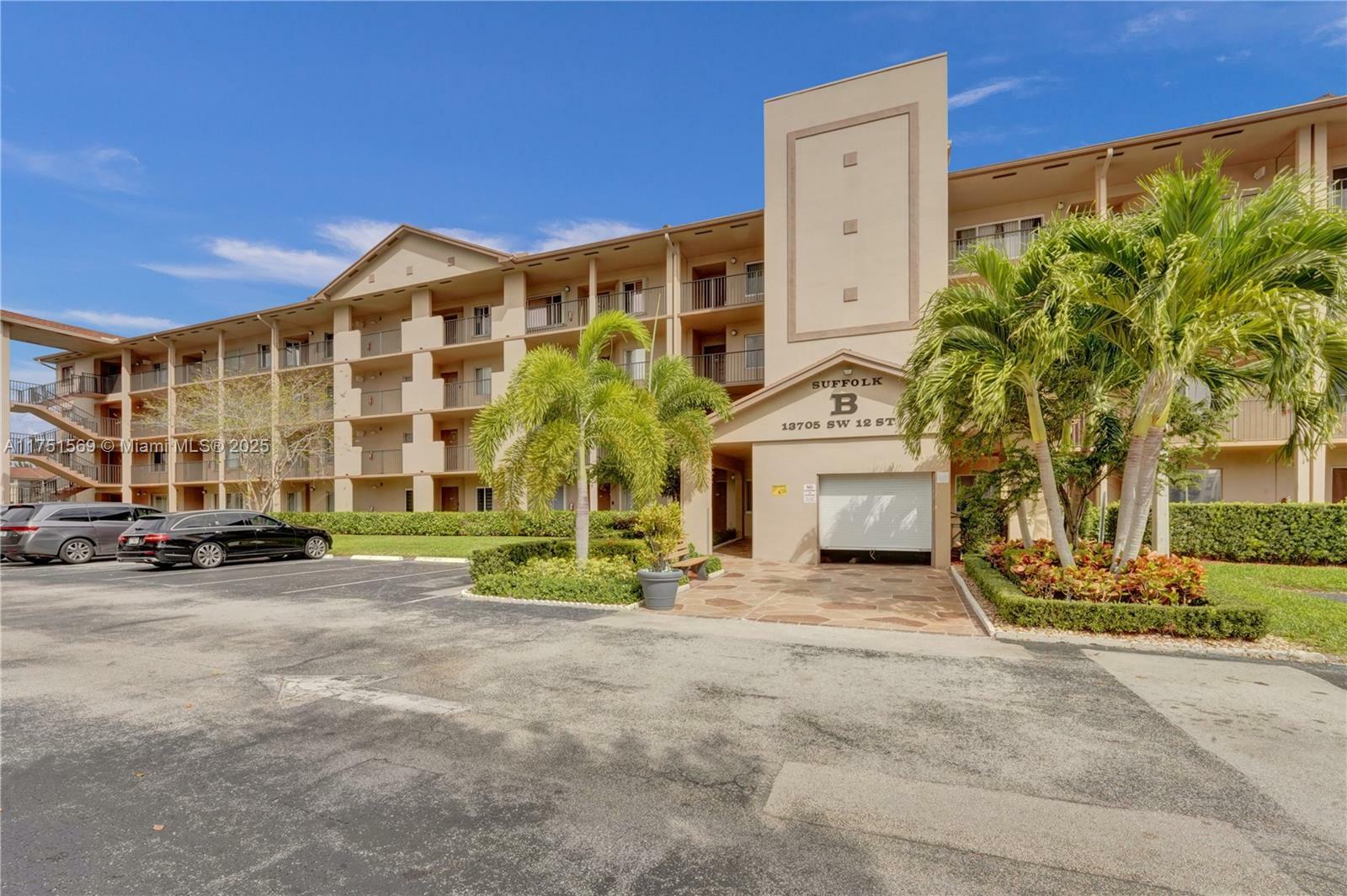 Property Photo: 13705 SW 12th St 109B FL 33027
