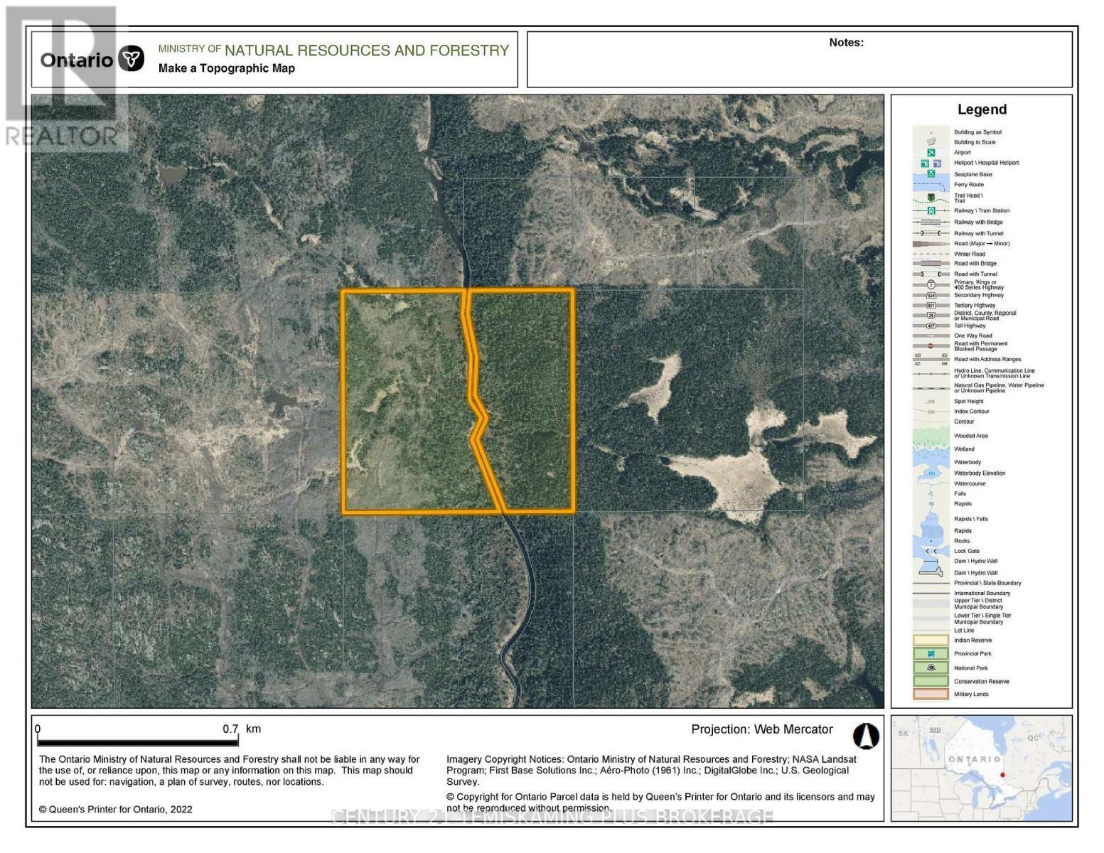 S1/2lt9 Con 3  Timiskaming Remote Area ON P0J 1H0 photo