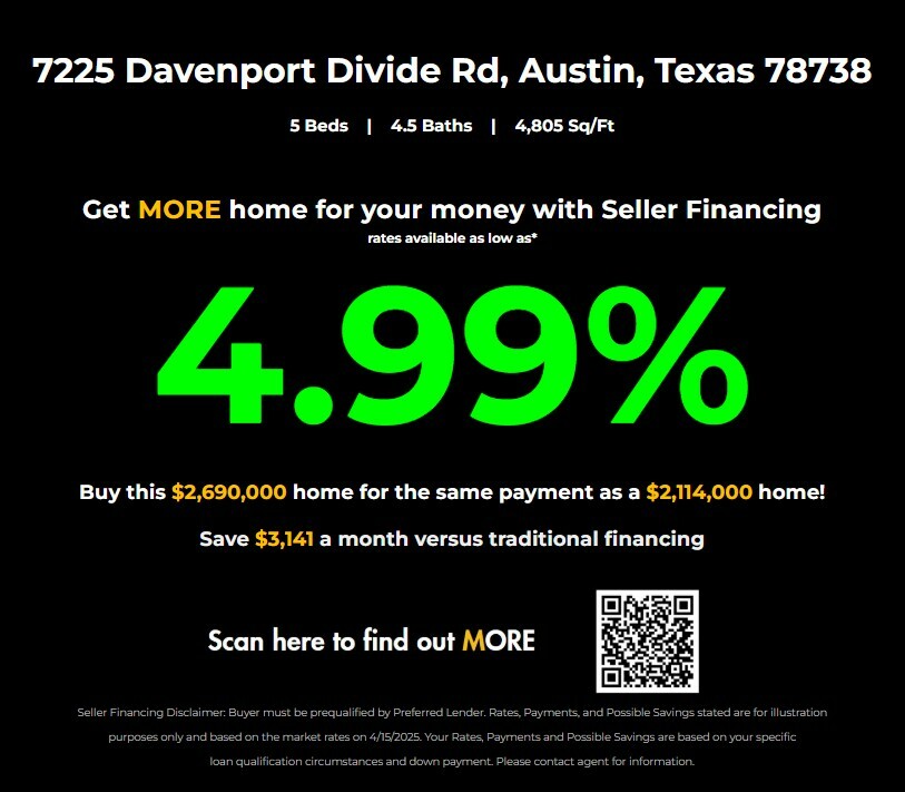 Property Photo: 7225 Davenport Divide Road TX 78738