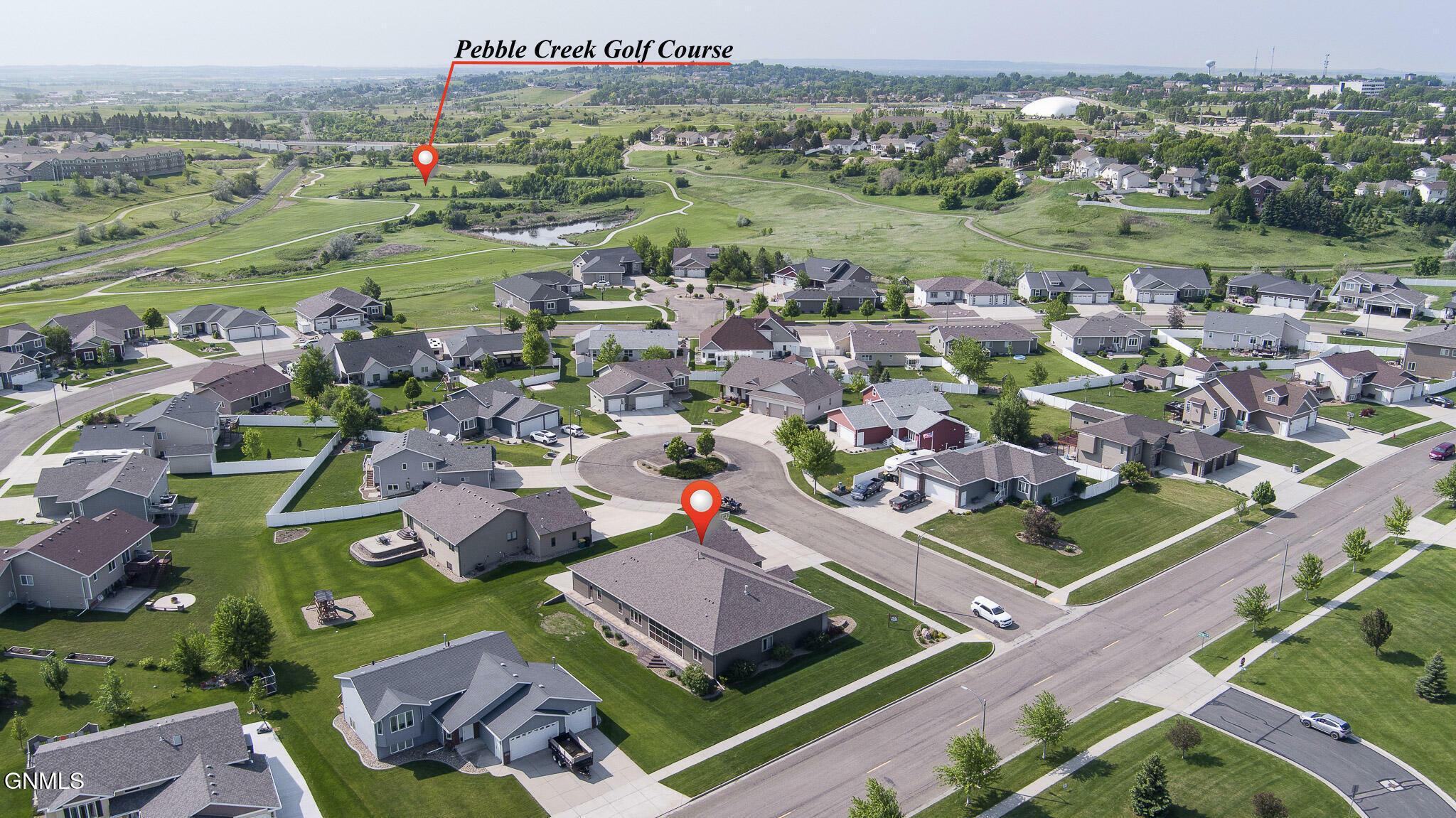 Property Photo:  3727 Pebbleview Circle  ND 58503 
