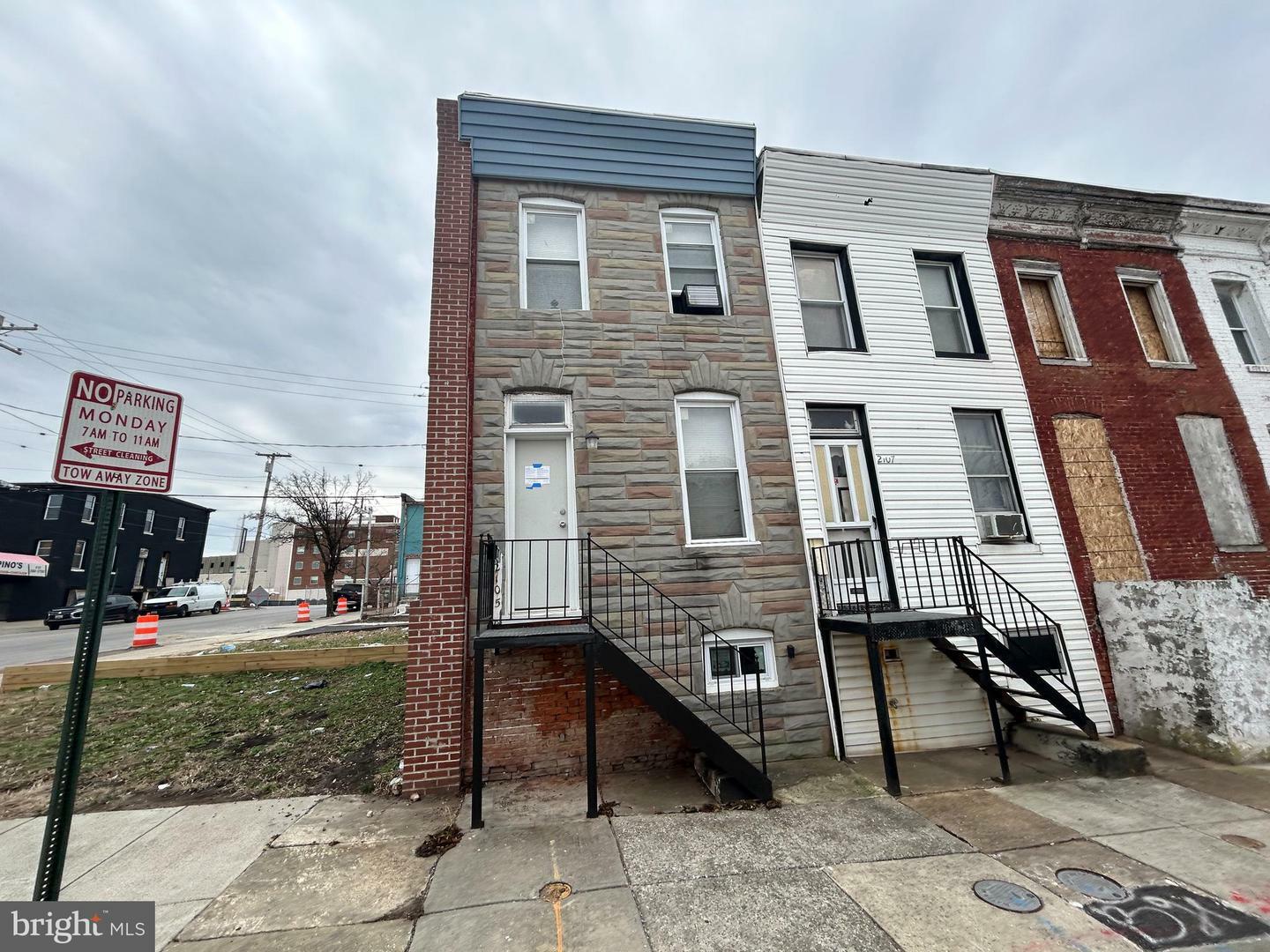 Property Photo: 2105 Vine Street MD 21223