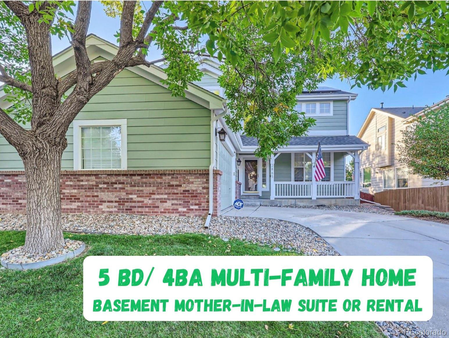 Property Photo: 2865 S Yampa Way CO 80013