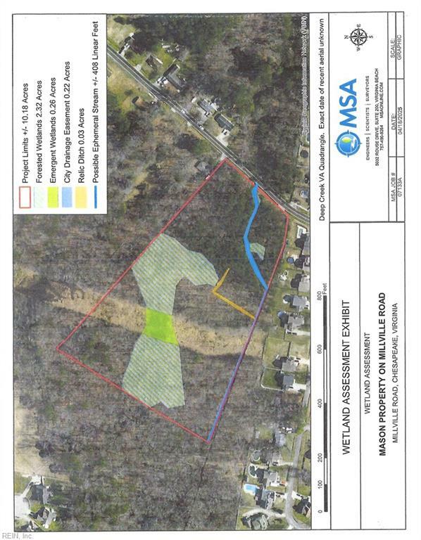 Property Photo: 10 Ac Millville Rd VA 23320