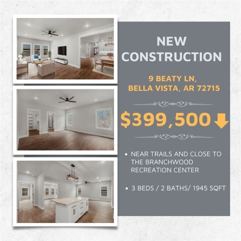 Property Photo:  9 Beaty Lane  AR 72715 