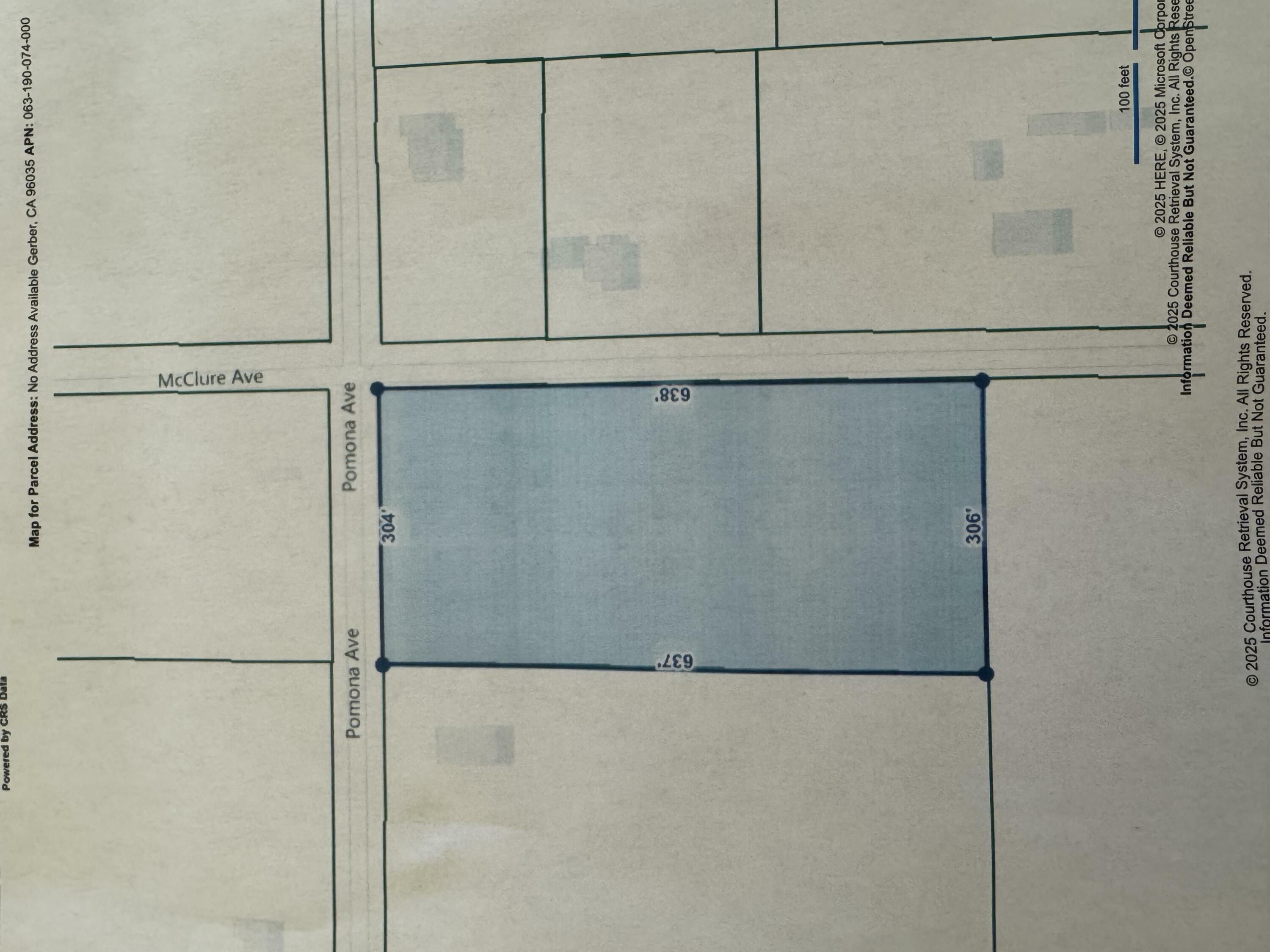 Property Photo:  00 McClure Avenue  CA 96035 
