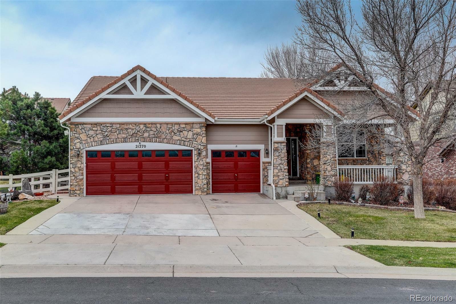 Property Photo: 21270 E Eldorado Drive CO 80013