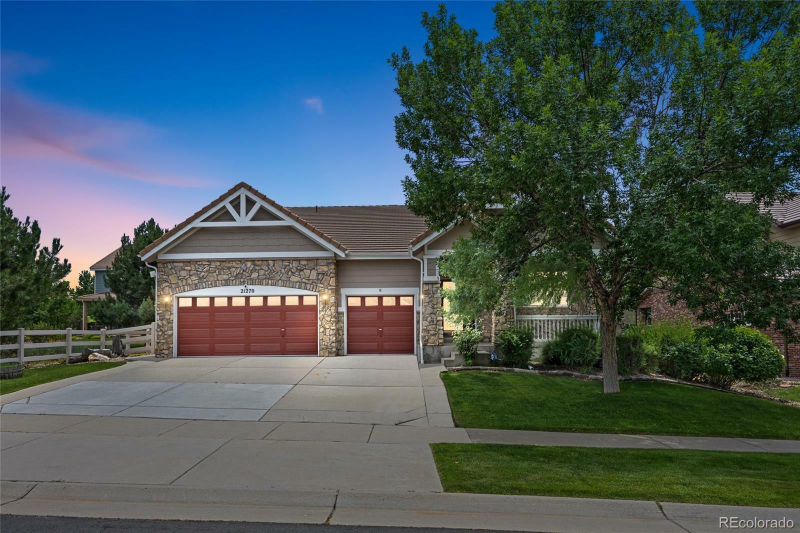 Property Photo: 21270 E Eldorado Drive CO 80013