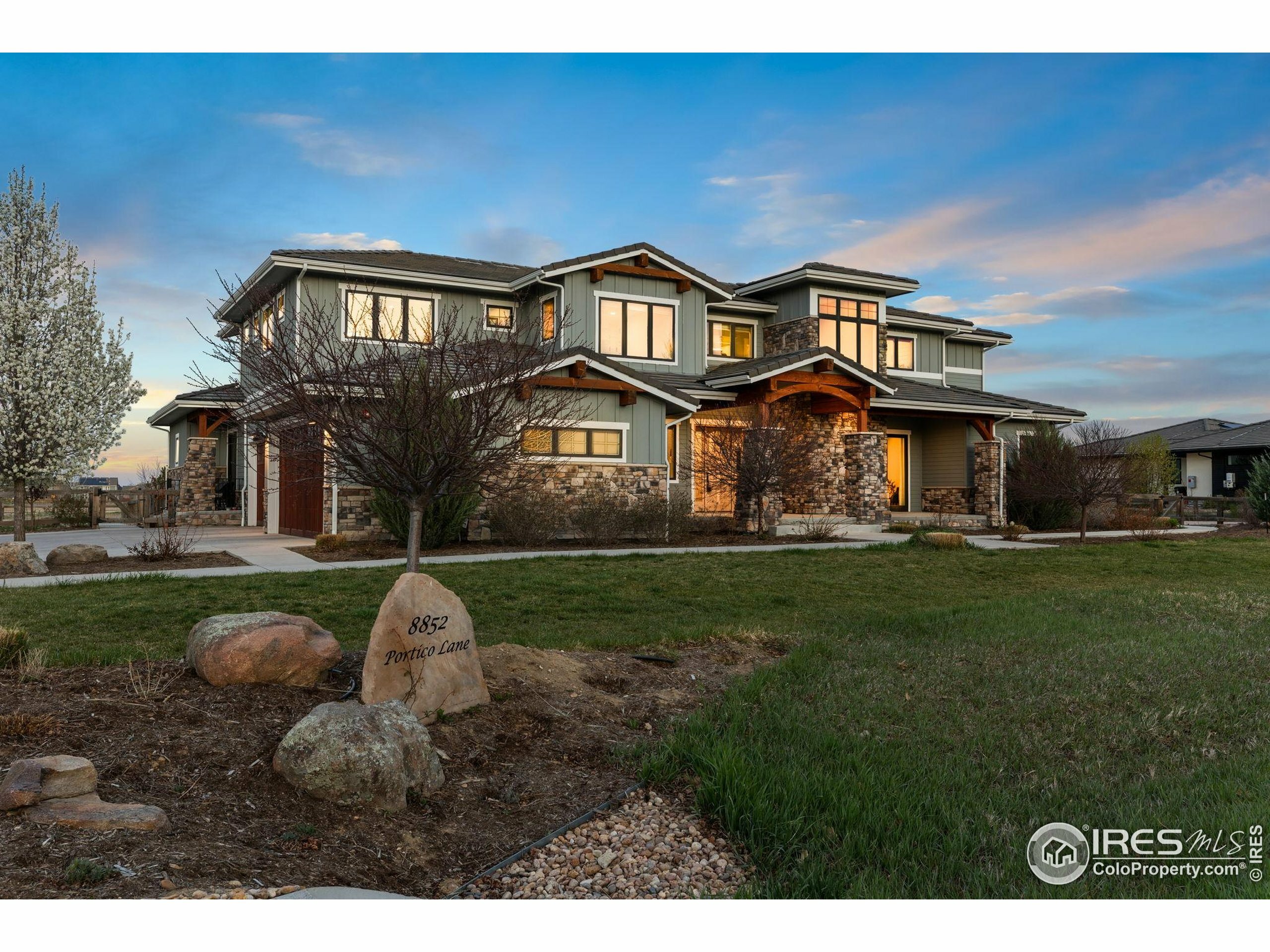 Property Photo: 8852 Portico Ln CO 80503