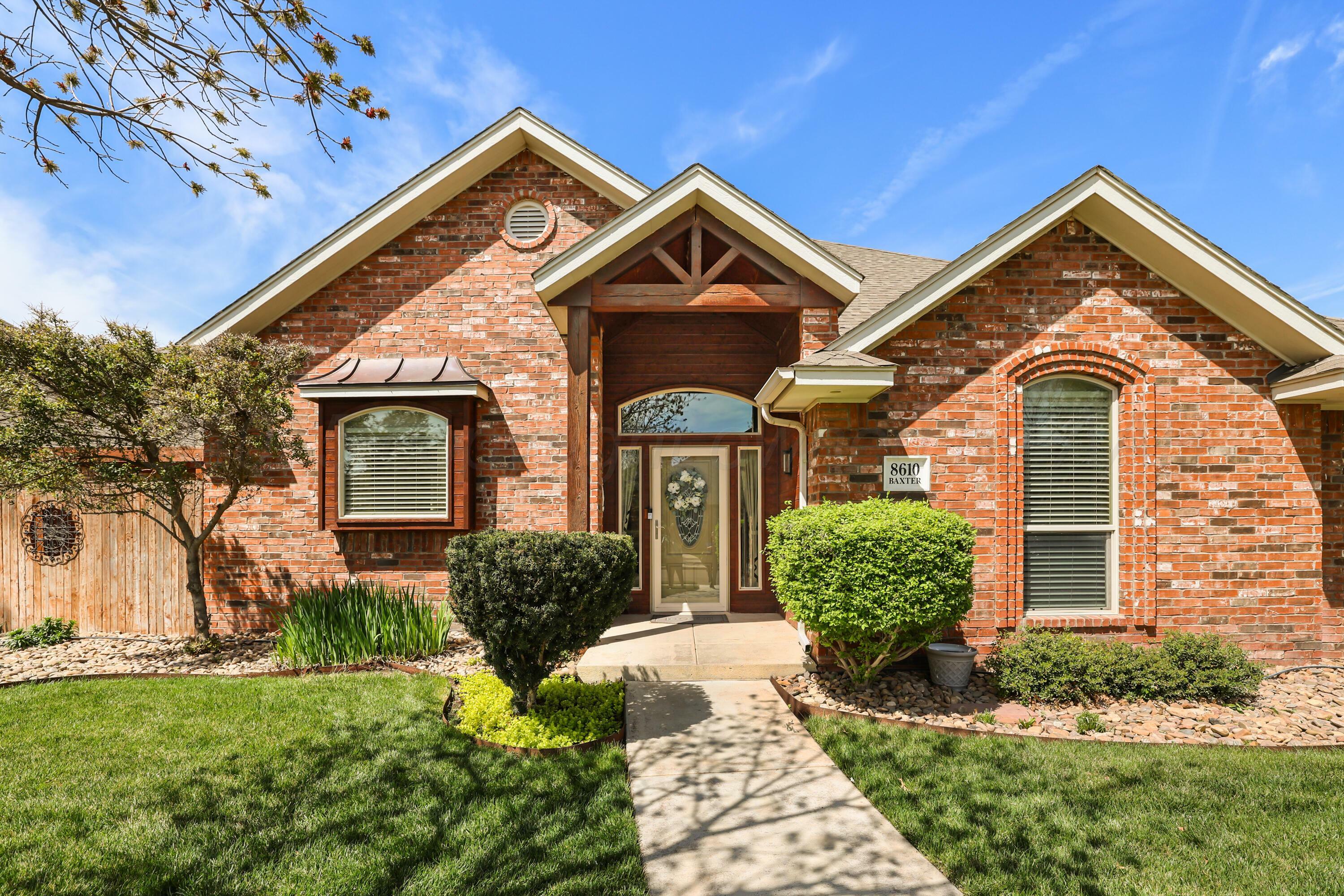 Property Photo: 8610 Baxter Drive TX 79119-7482