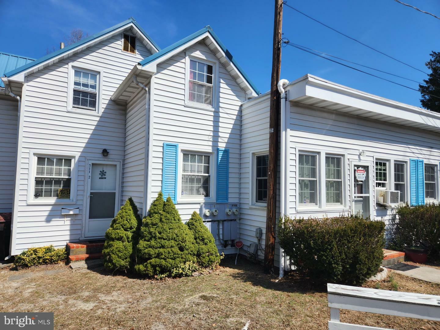 Property Photo: 709 &Amp 711 Webster Street MD 21804