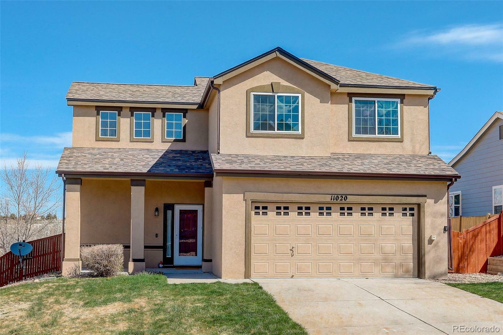 Property Photo: 11020 Glacier Park Circle CO 80138