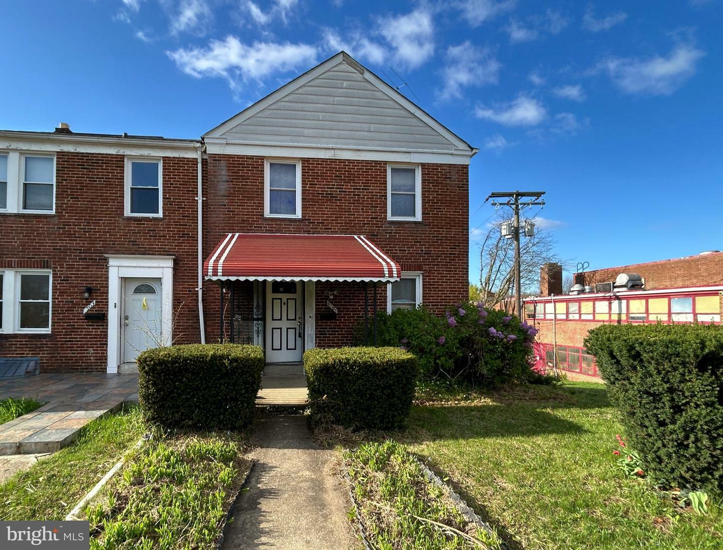 Property Photo: 1501 E Cold Spring Lane MD 21218