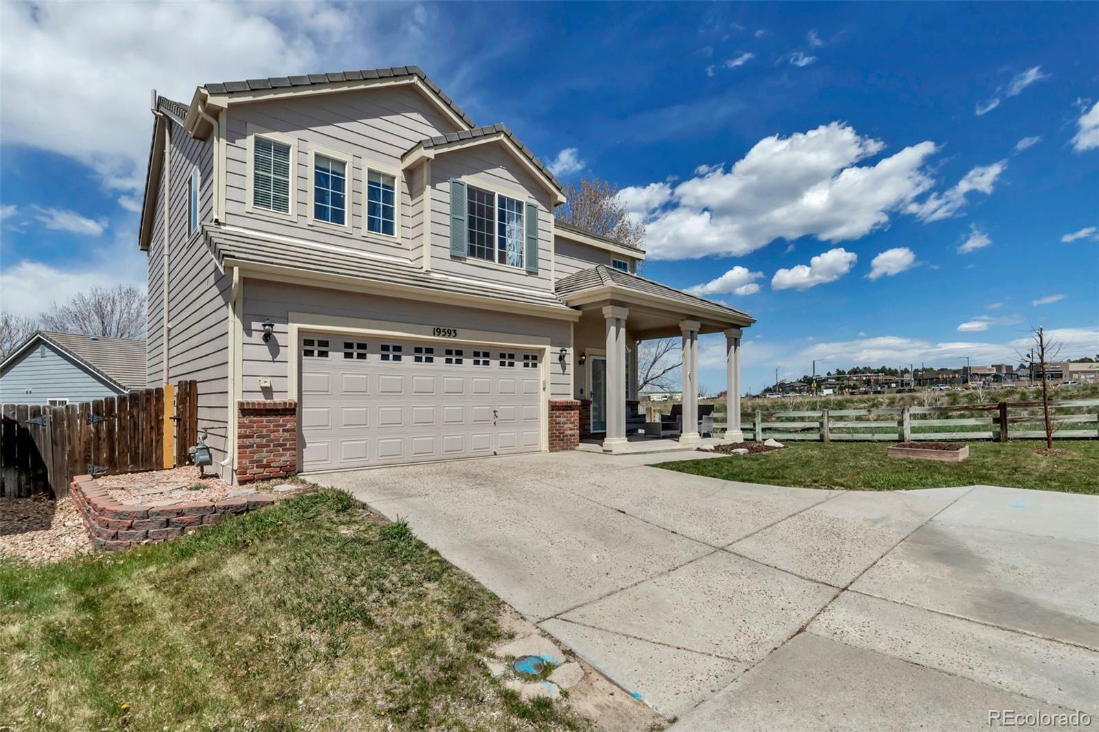 Property Photo: 19593 E Hollow Creek Drive CO 80134