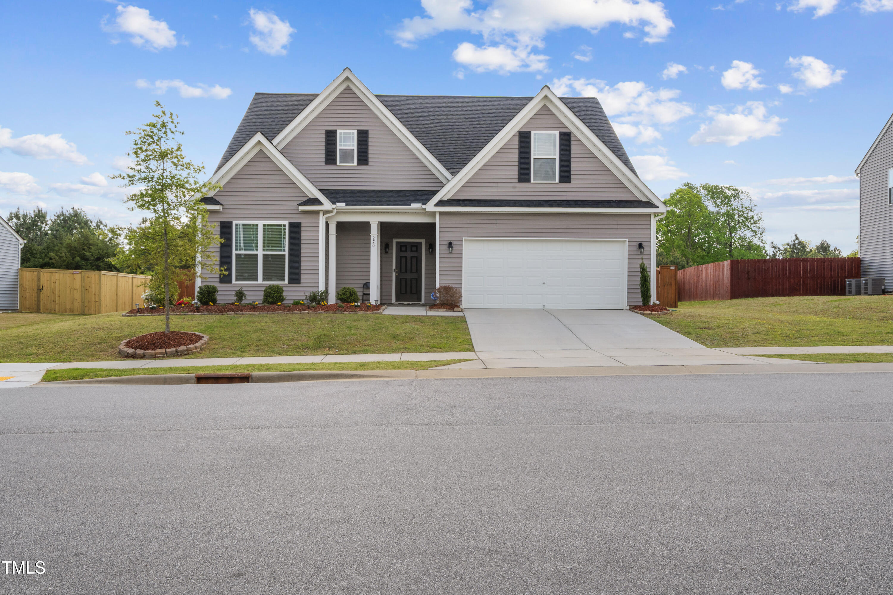 Property Photo: 270 Oak Park Boulevard NC 27596