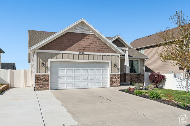 Property Photo: 6086 W Stillridge Dr S UT 84128