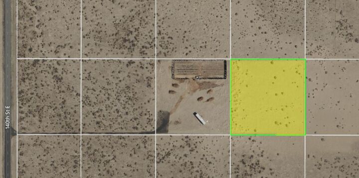 Property Photo: Avenue J-12 And 142nd Street E CA 93535