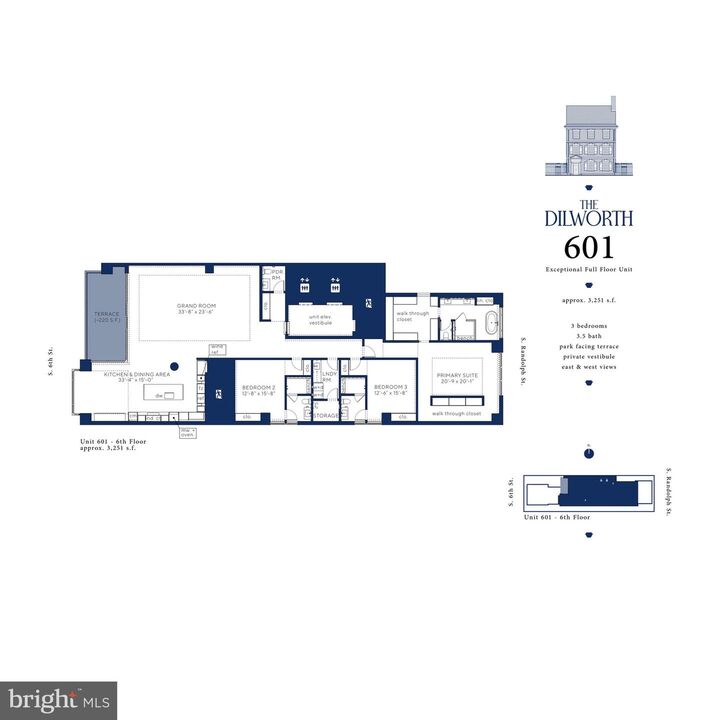 Property Photo: 223 S 6th Street 601 PA 19106