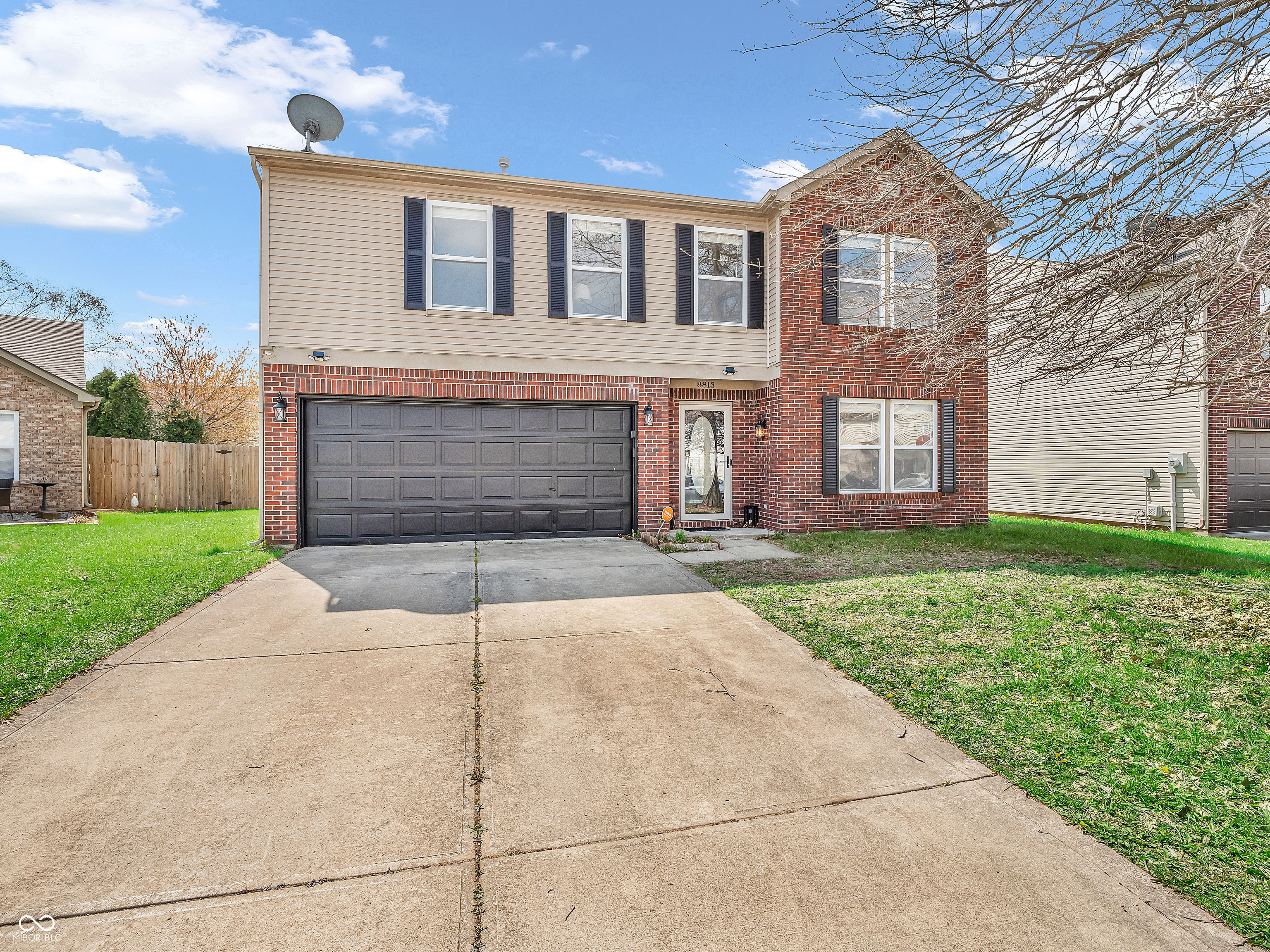 Property Photo: 8813 Browns Valley Lane IN 46113