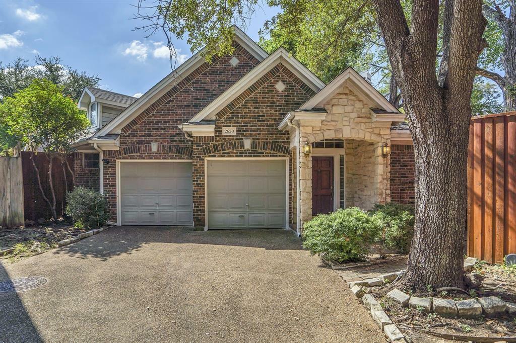 Property Photo: 2630 Lakeforest Court TX 75214