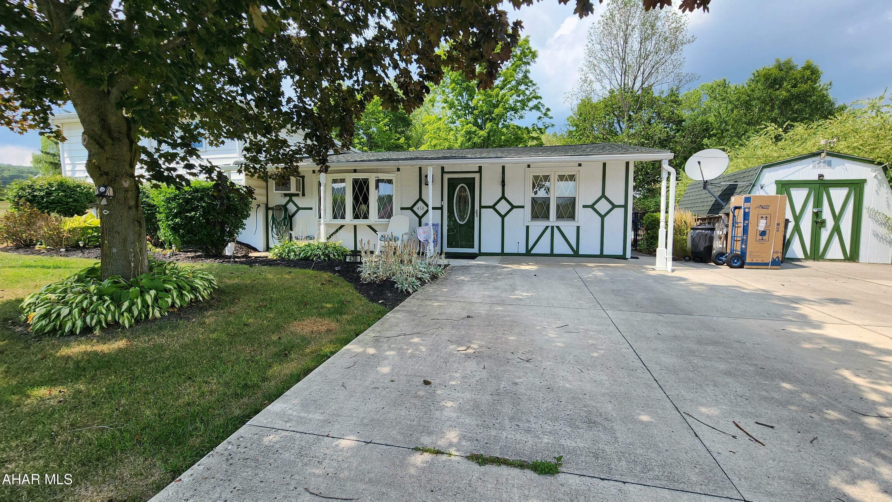 Property Photo: 438 Hazenstab Drive PA 16635