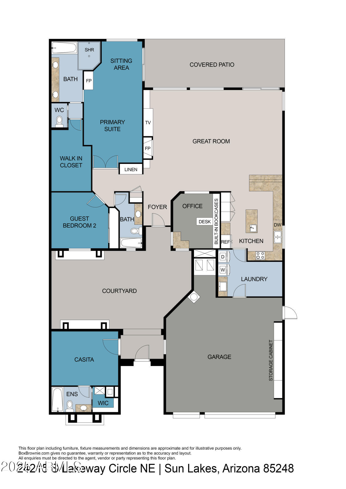 Property Photo: 24215 S Lakeway Circle NE AZ 85248