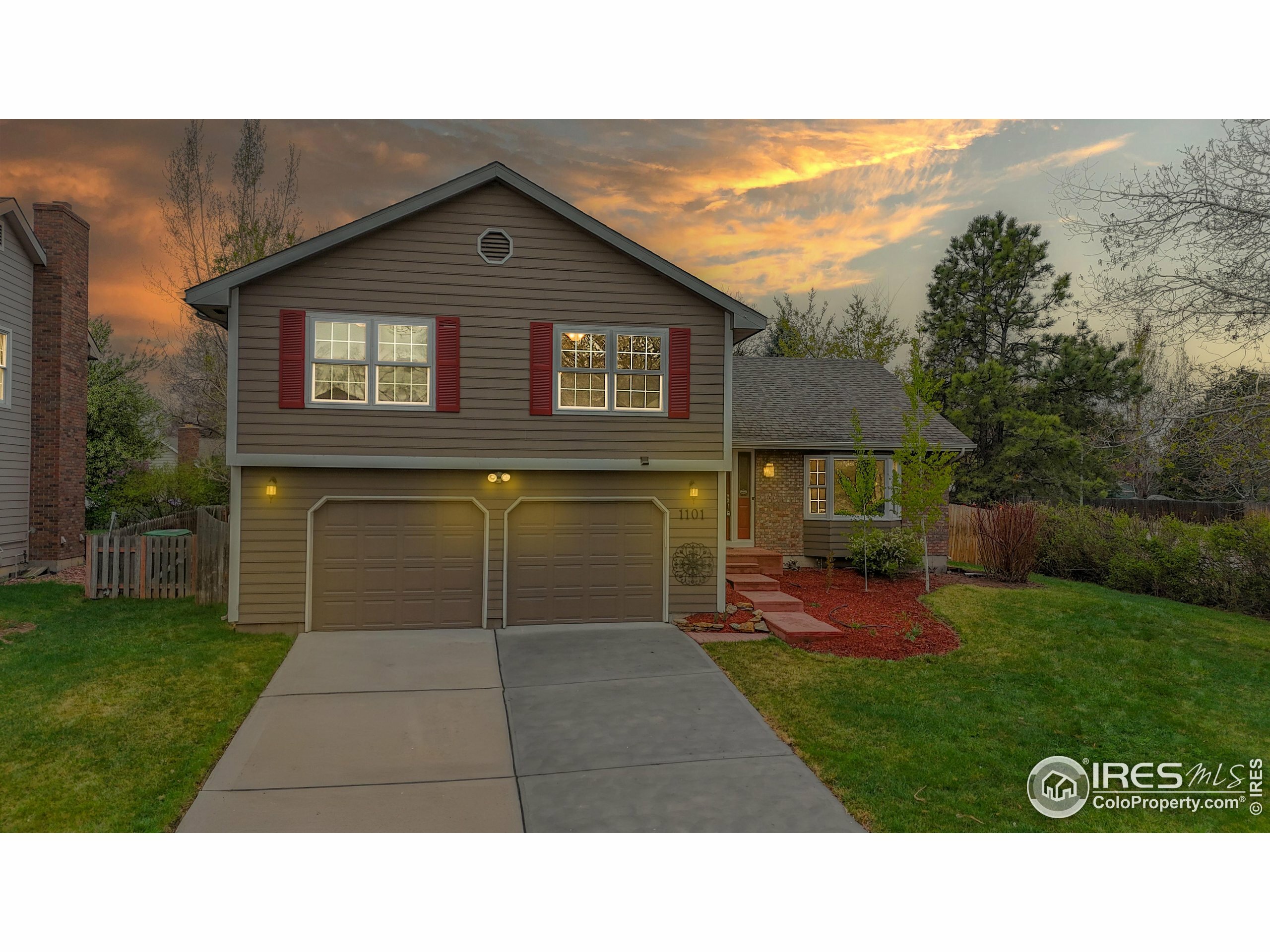 Property Photo: 1101 Mansfield Dr CO 80525