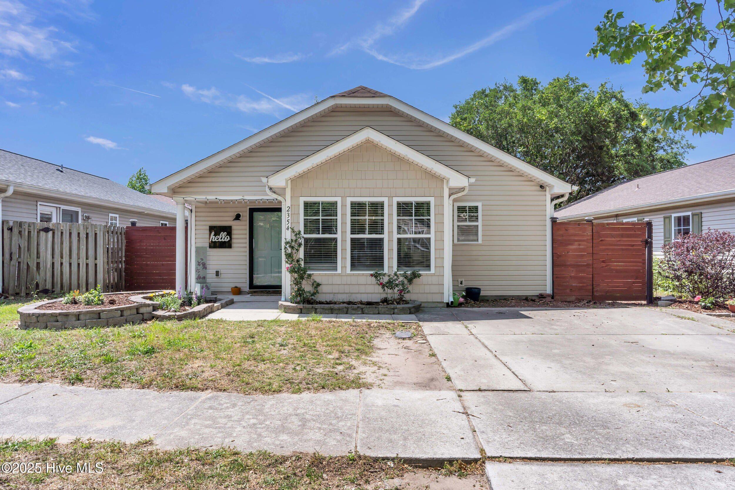 Property Photo: 2354 Adams Street NC 28401