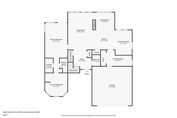 Property Photo:  1448 Cliftmont Cir  IN 47025 