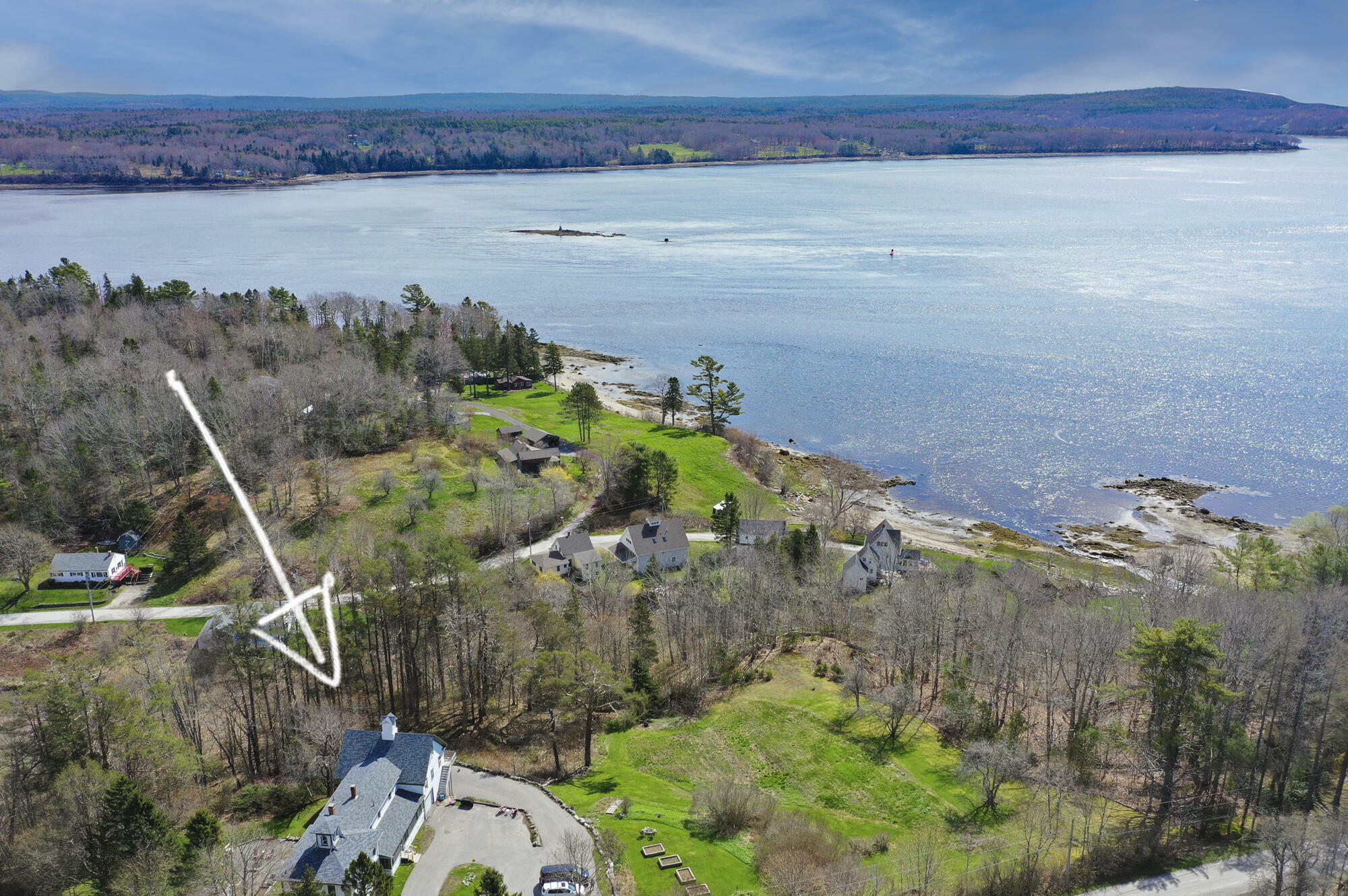 Property Photo: 45 Sandy Point Road ME 04981