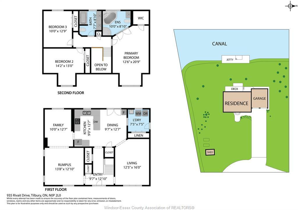 Property Photo: 935 Rivait Drive ON N0P 2L0