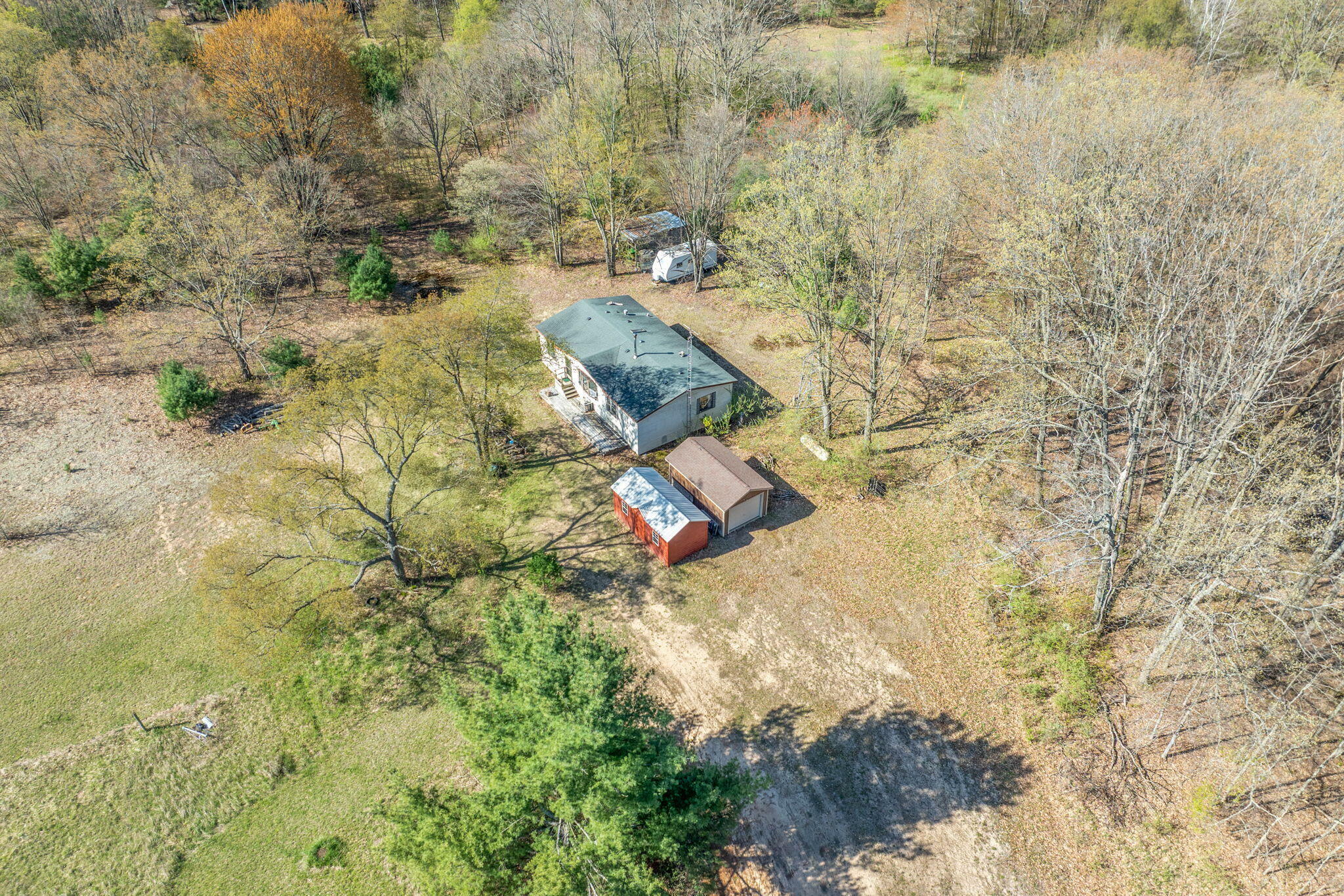 Property Photo: 18349 Grass Lake Road MI 49307