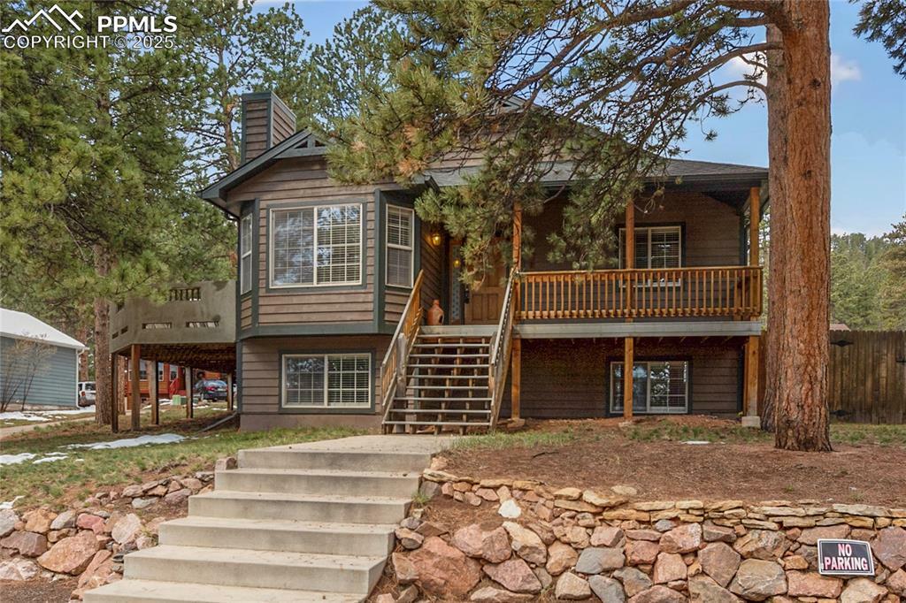 Property Photo: 310 Evergreen Street CO 80863