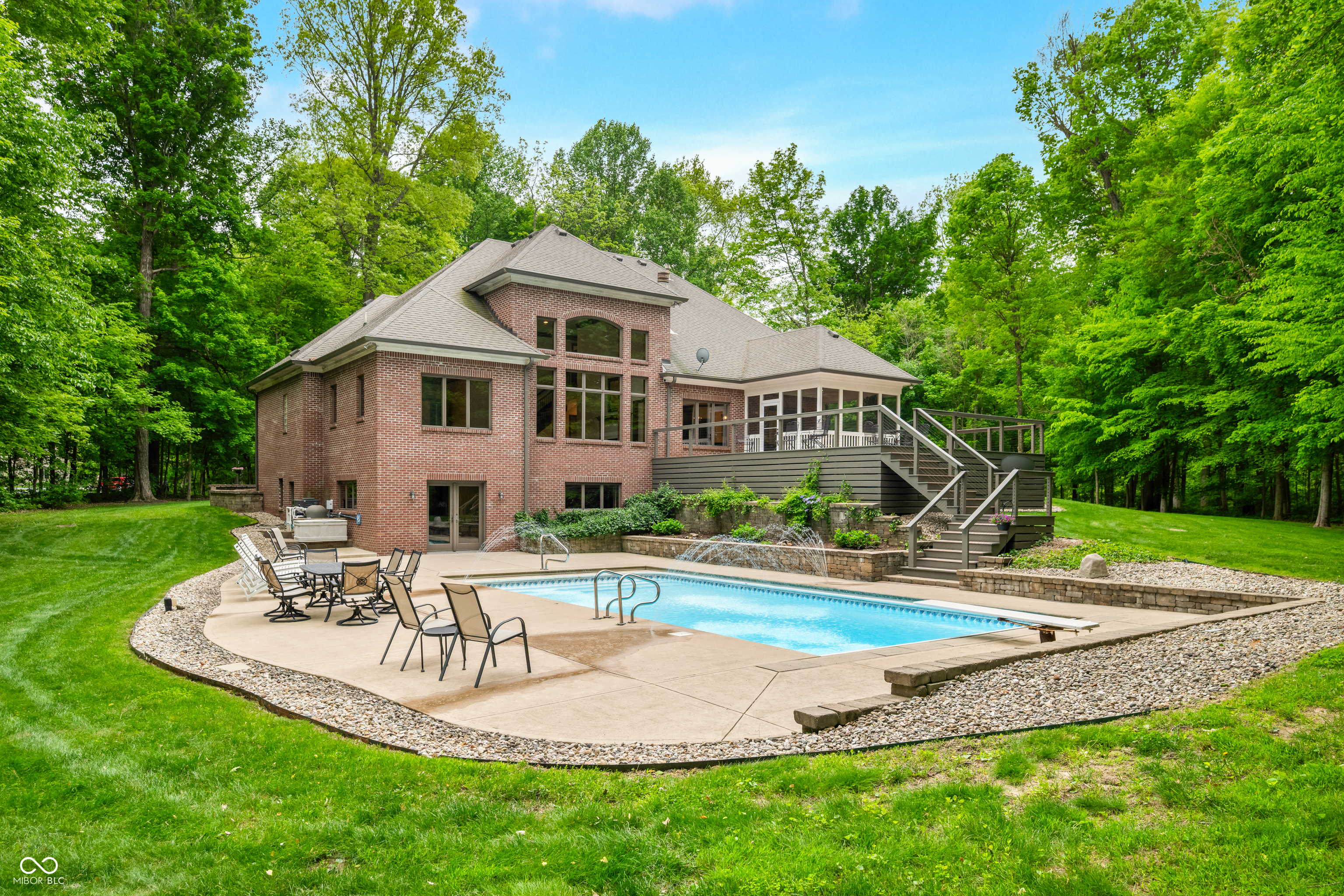 Property Photo: 4128 Whitetail Woods Drive IN 46106