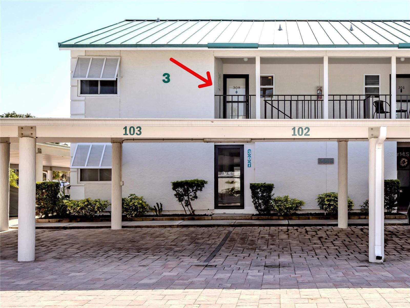 Property Photo: 5669 Midnight Pass Road 308 FL 34242