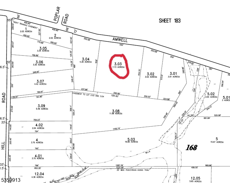 Property Photo: 0 Amwell Road NJ 08844