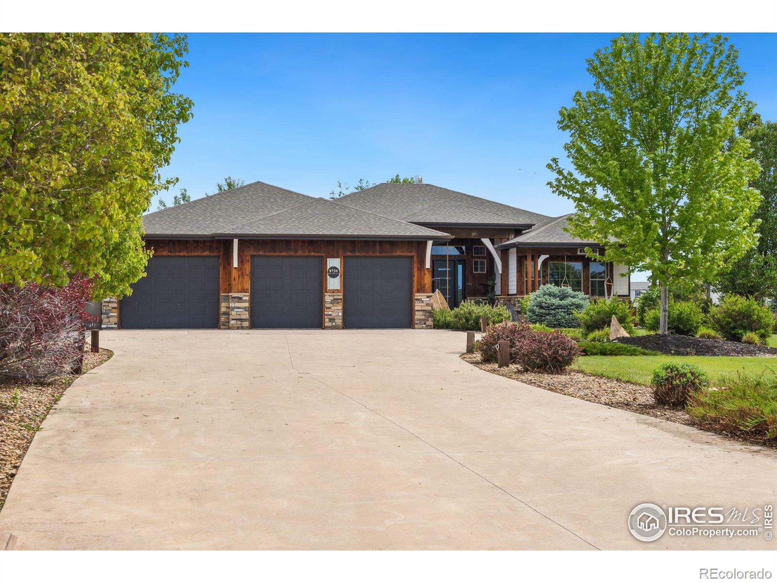 Property Photo: 8738 Longs Peak Circle CO 80550