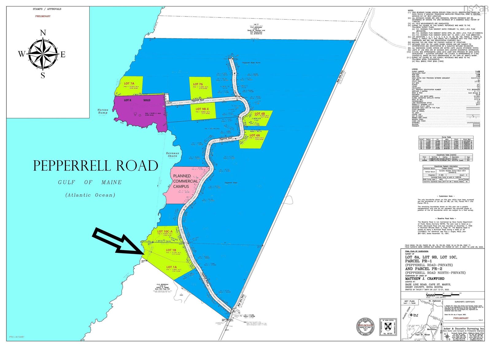 Property Photo:  Lot 1A Pepperrell Road  NS B5A 5B4 