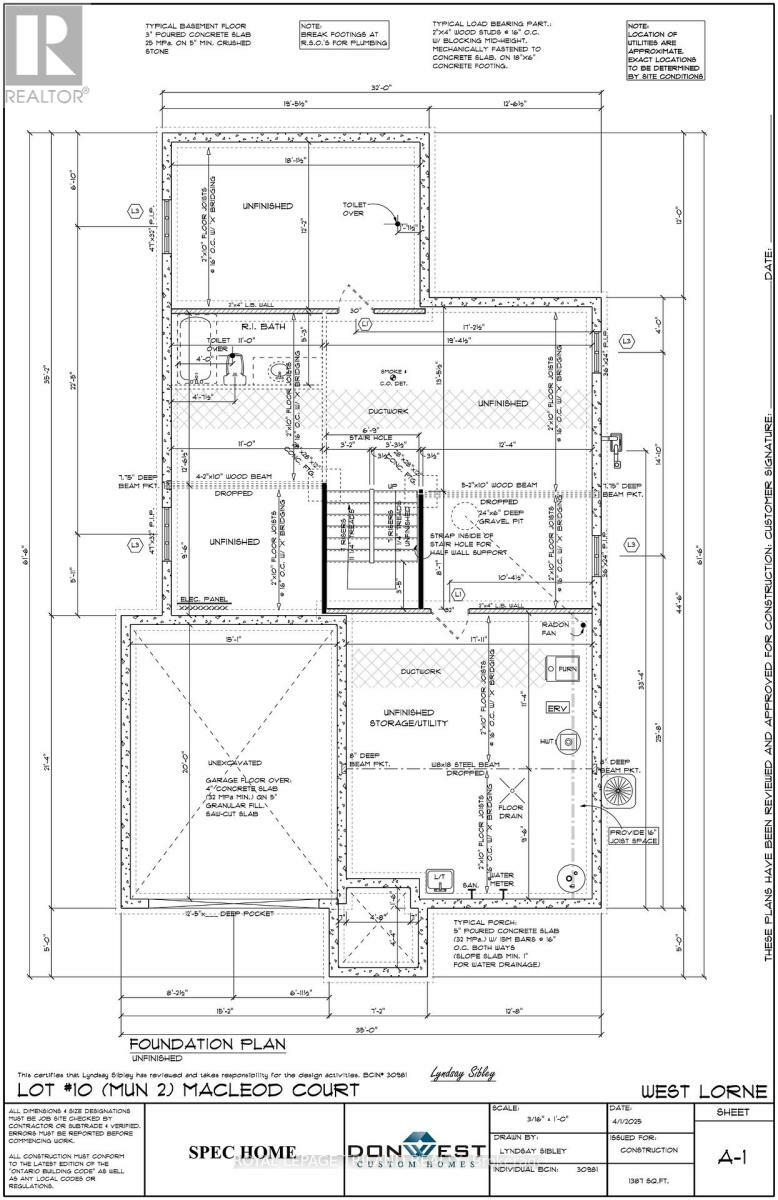Property Photo:  Lot 10 Macleod Court  ON N0L 2P0 