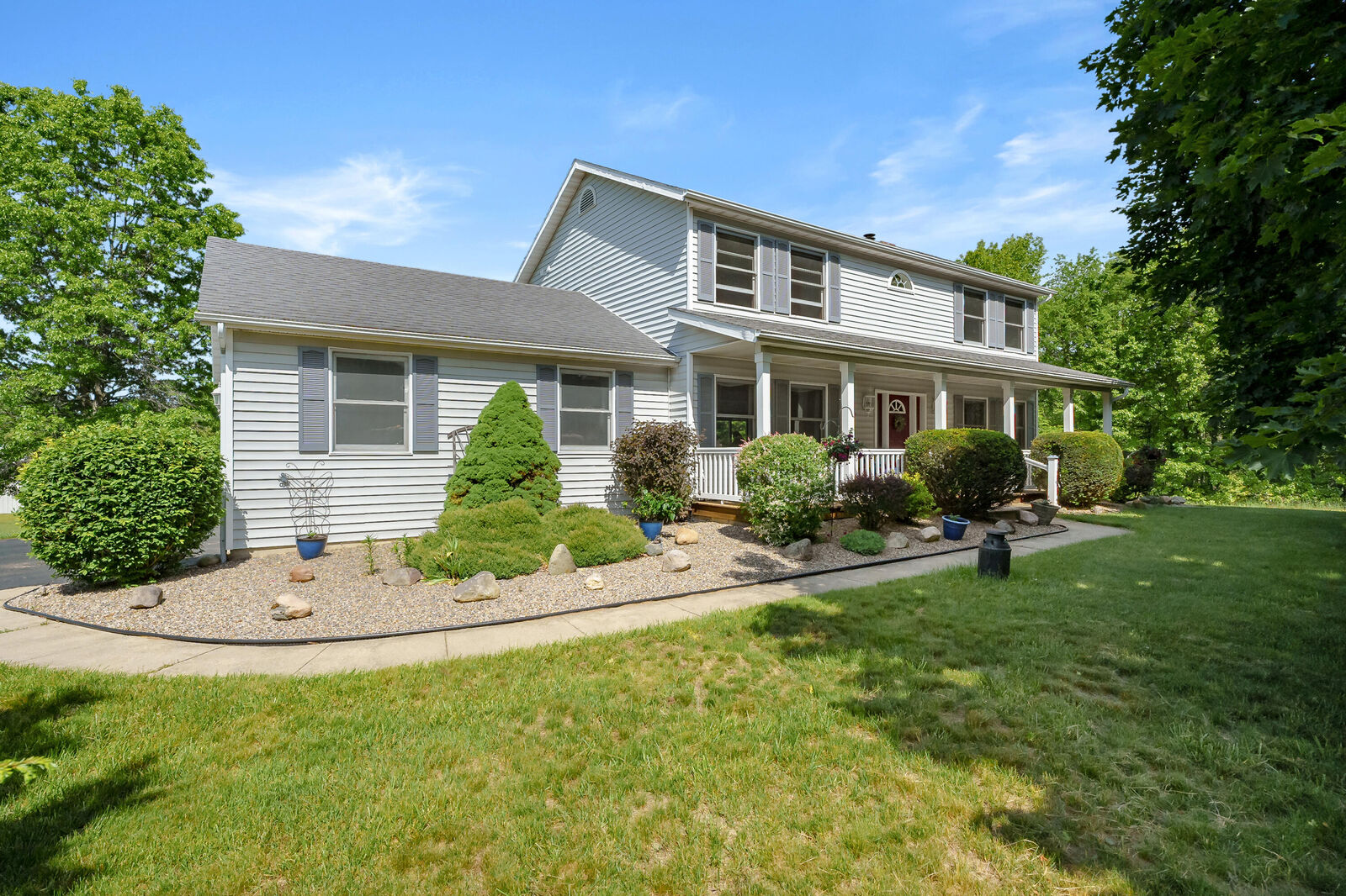 Property Photo:  13401 8 1/2 Mile Road  MI 49014