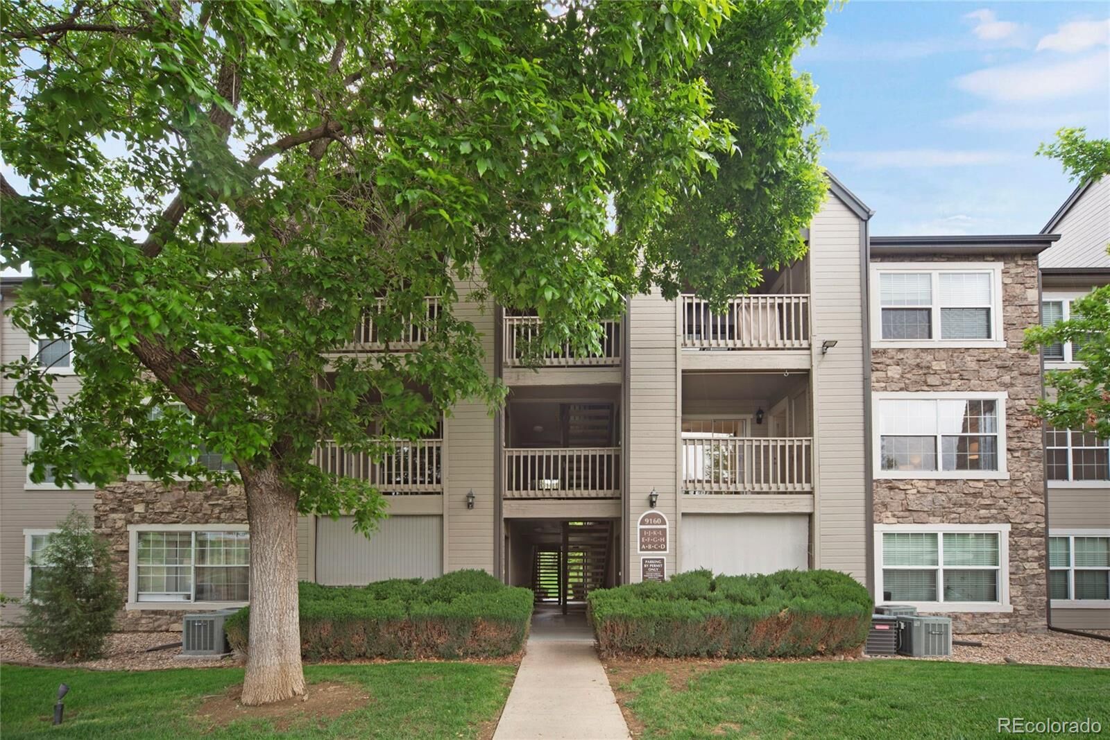 Property Photo: 9160 E Arbor Circle F CO 80111