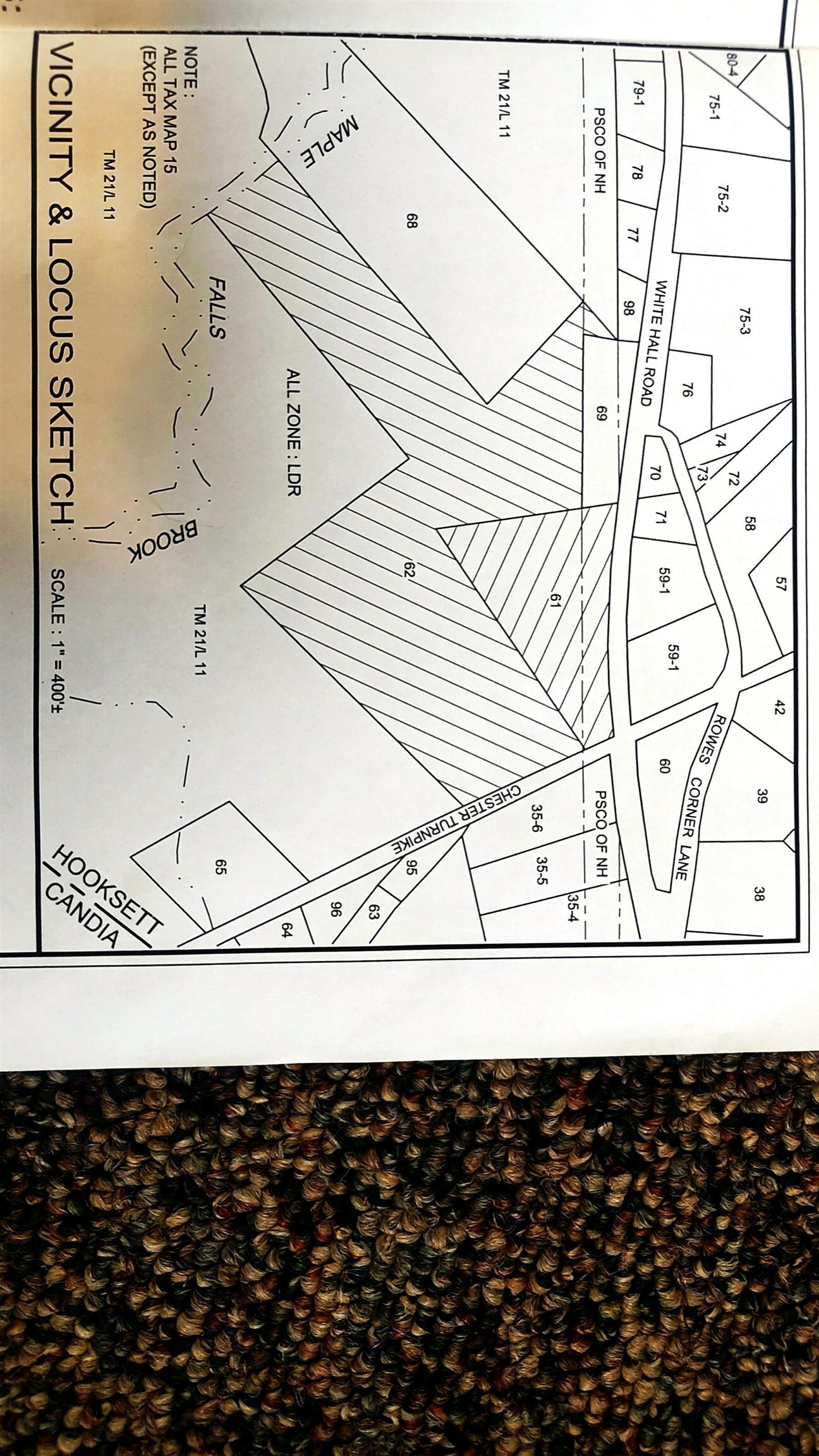 Property Photo:  347 And 26 Whitehall And Chester Tpke Road  NH 03106 